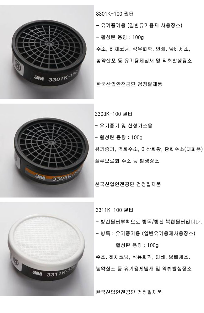 3M 방독필터