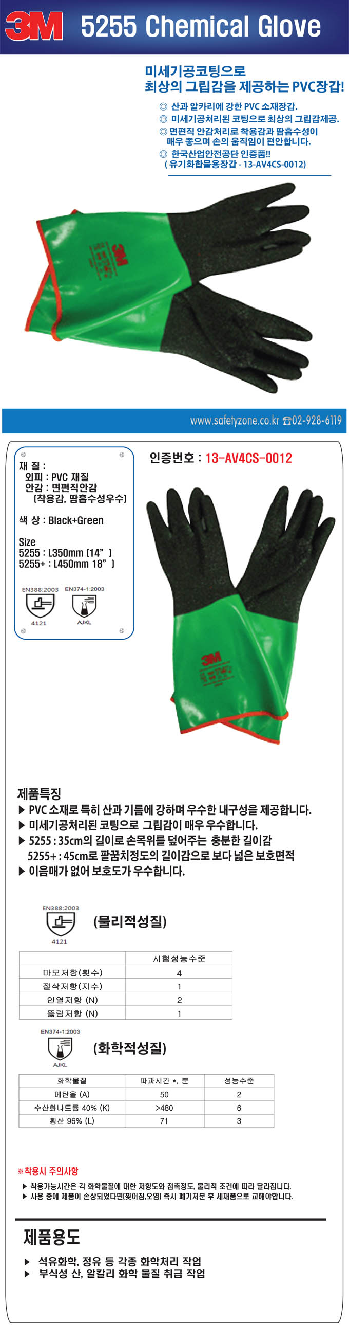 3M 5255 Glove