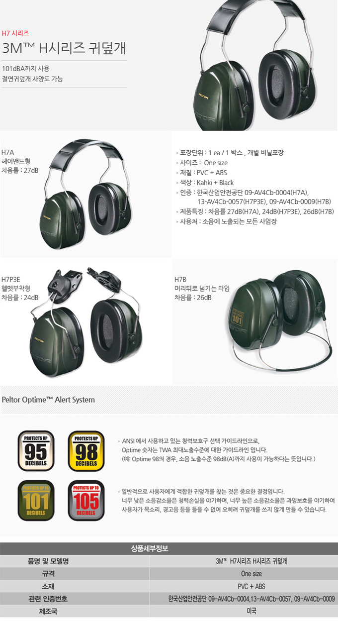 3M H7 시리즈