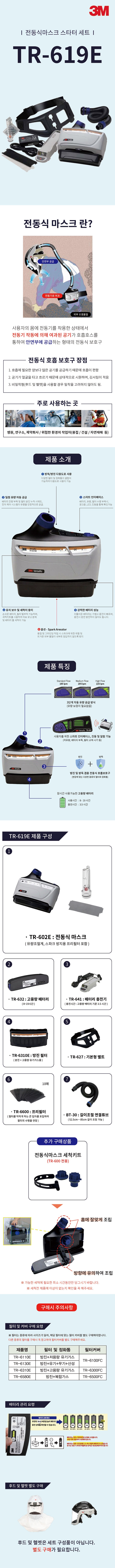 3M TR-619E 스타터키트