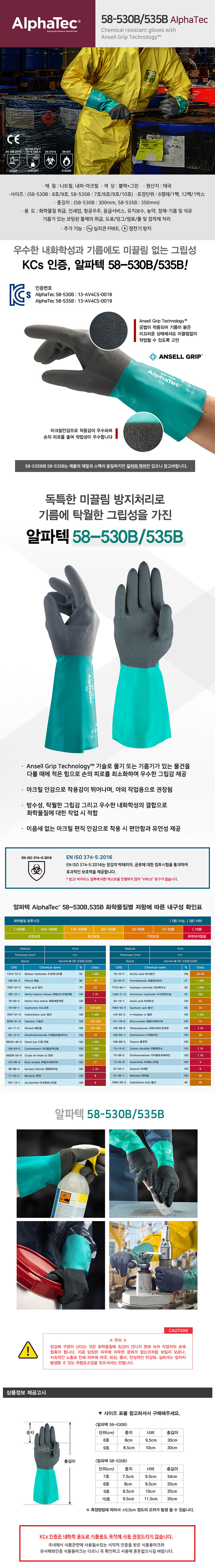알파텍 58-530/58-535