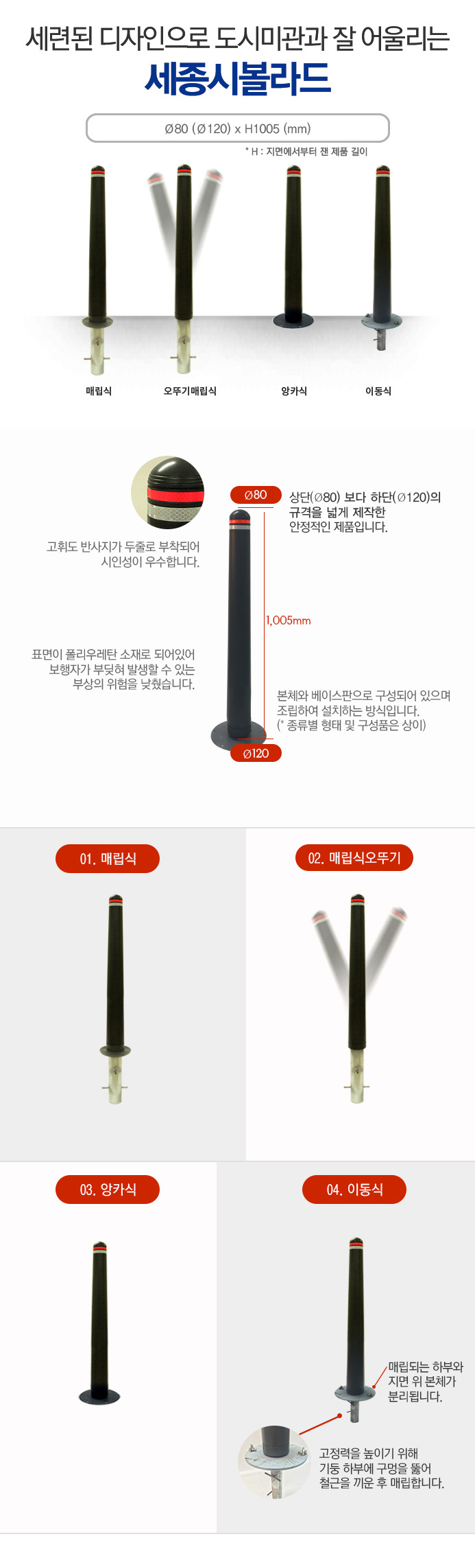 슬림 볼라드