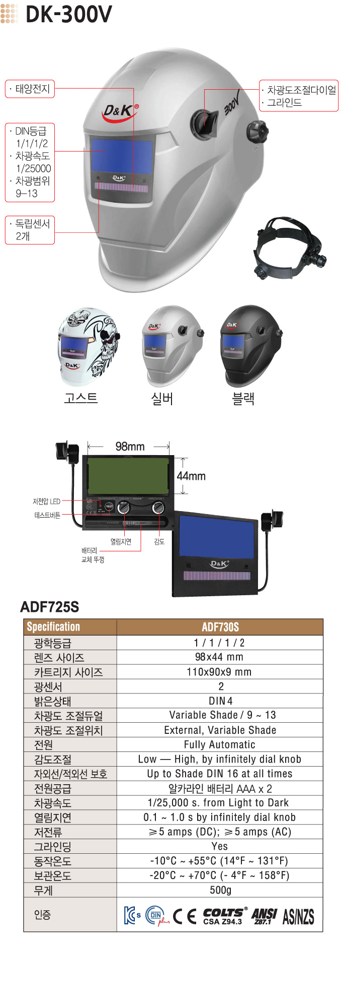 D&K 자동용접면
