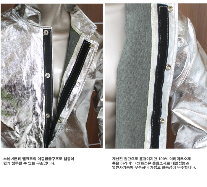 산업용방열복 상의