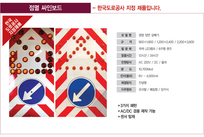 점멸싸인보드