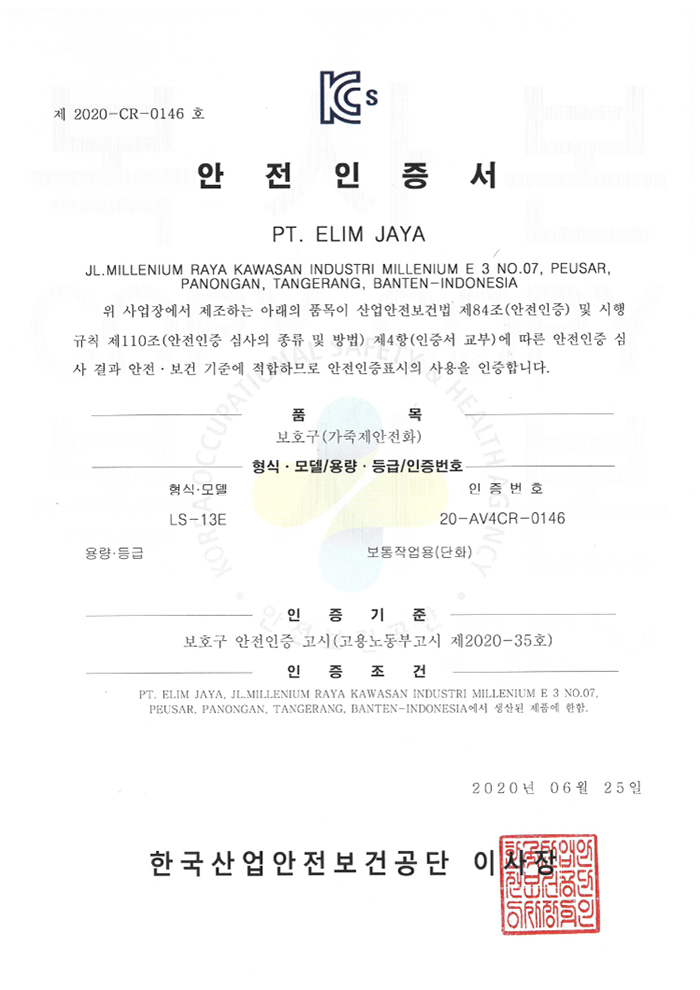 LS-13 다이얼안전화