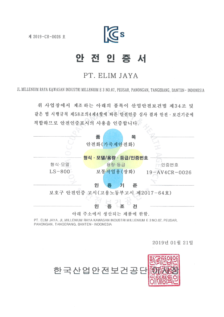 LS-800 인젝션안전화