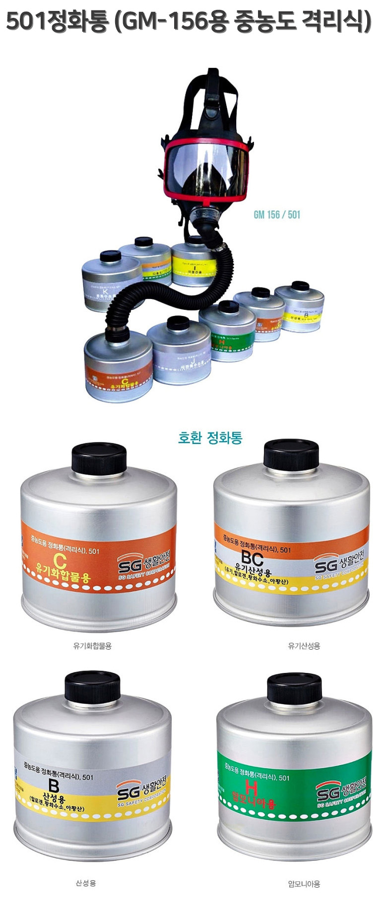 501정화통 (GM 156용)