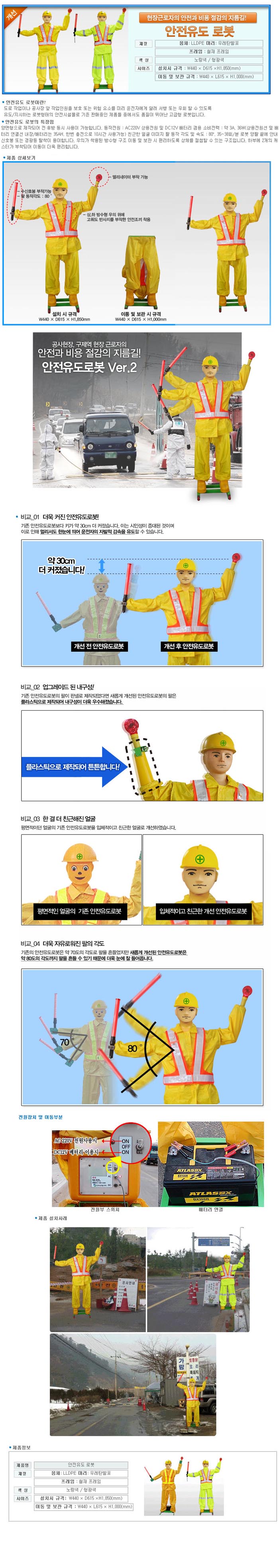 SD 신호수로봇