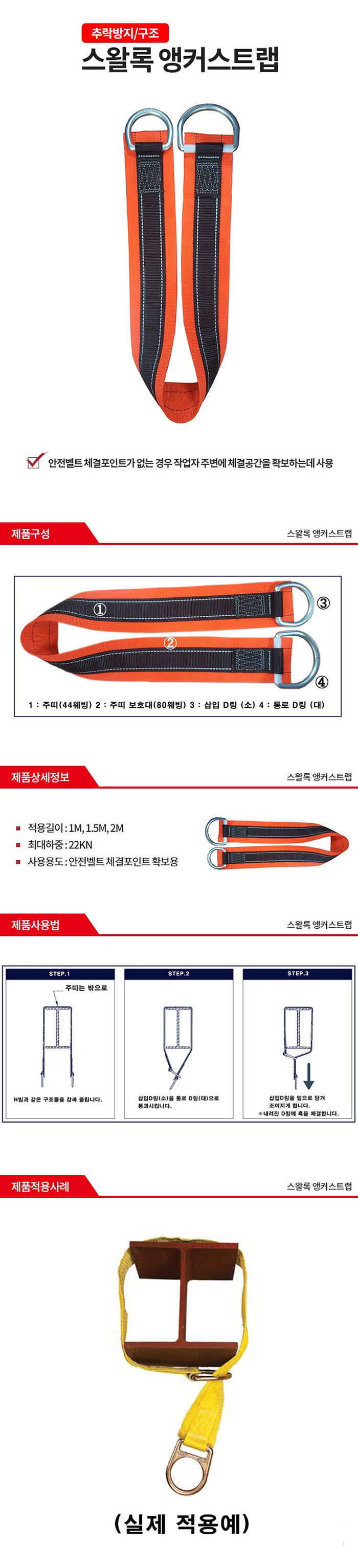 Swelock 앙카스트랩