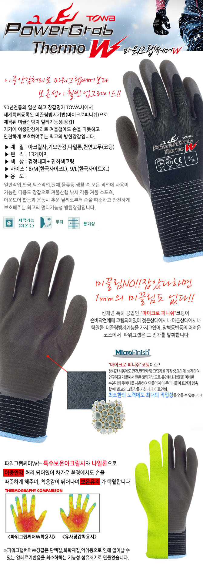 파워그랩 써모W